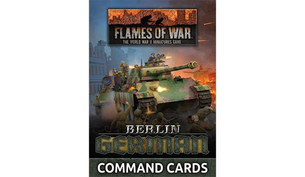 Flames of War: WWII: Command Cards (FW273C) - Berlin: German