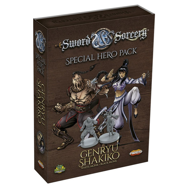 Sword & Sorcery: Hero Pack - WH/BK Monk