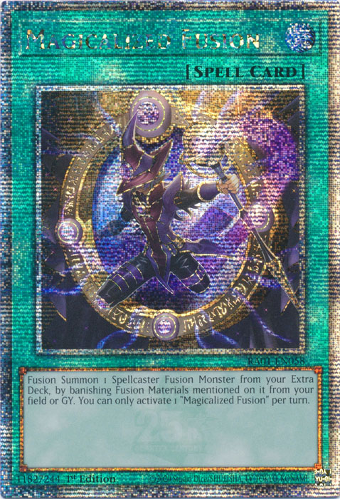 Magicalized Fusion (RA01-EN058) Quarter Century Secret Rare - Near Mint 1st Edition