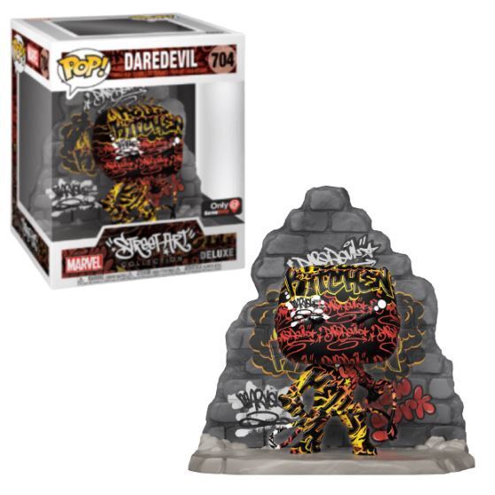 POP Figure Deluxe: Marvel Street Art #0704 - Daredevil (GameStop)