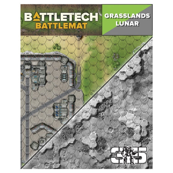 Battletech: Battle Mat - Grasslands Lunar