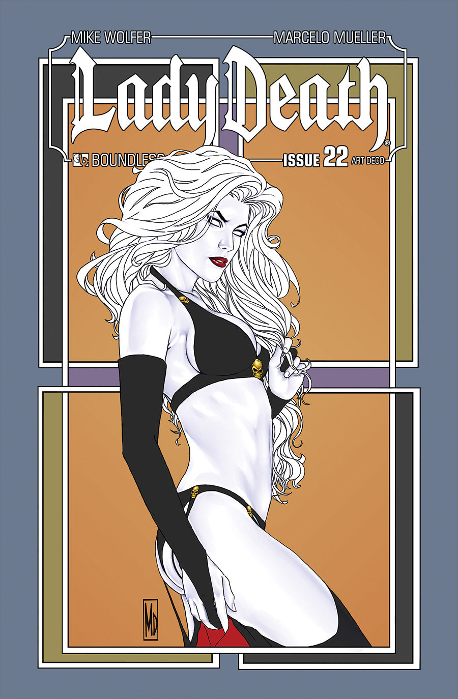 LADY DEATH (2010) ART DECO E BAG SEC (5CT) (MR)