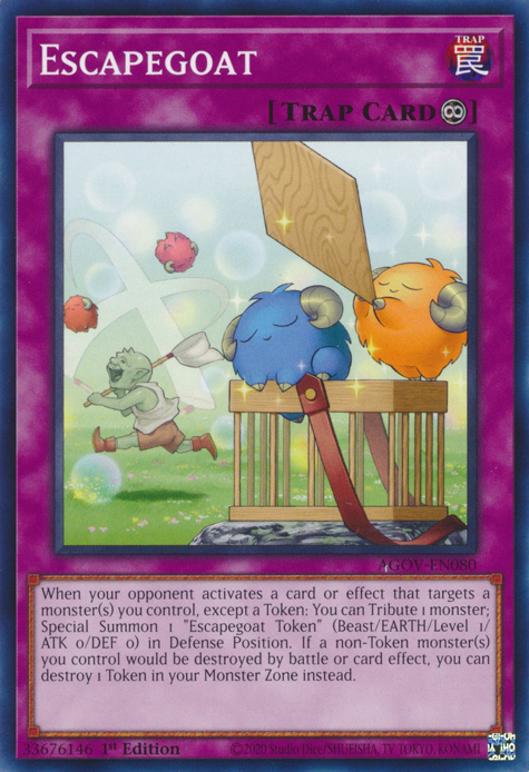 Escapegoat (AGOV-EN080) Common - Near Mint 1st Edition