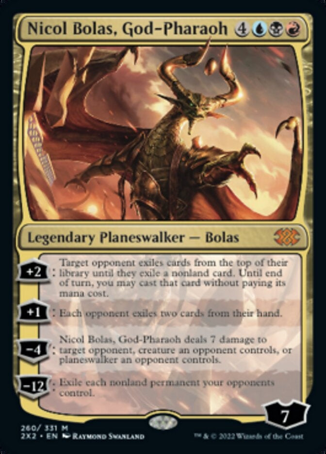 Nicol Bolas, God-Pharaoh (2X2-M)