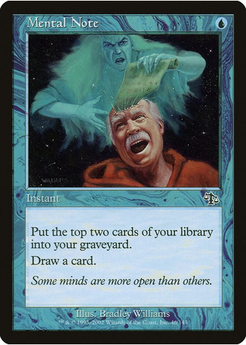 Mental Note (JUD-C) Moderately Played