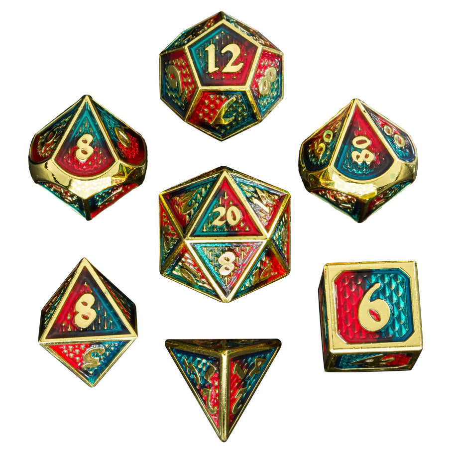 HPG 0209: Solid Metal - Behemoth: Red/Blue with Gold (7)