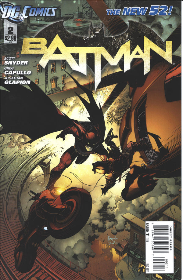 Batman (2011 Series) #2 (9.2) 1st Appearance The Talon, William Cobb