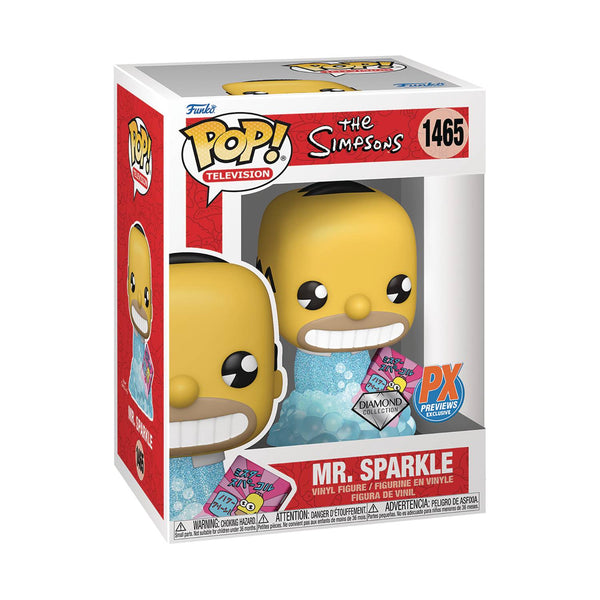 POP Figure: Simpsons #1465 - Mr. Sparkle (PX) (Glitter)