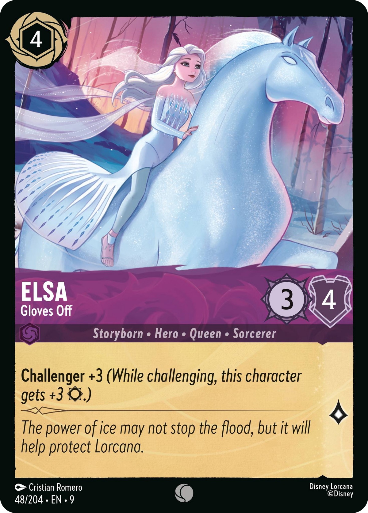Elsa - Gloves Off (048/204 - Fabled) Common