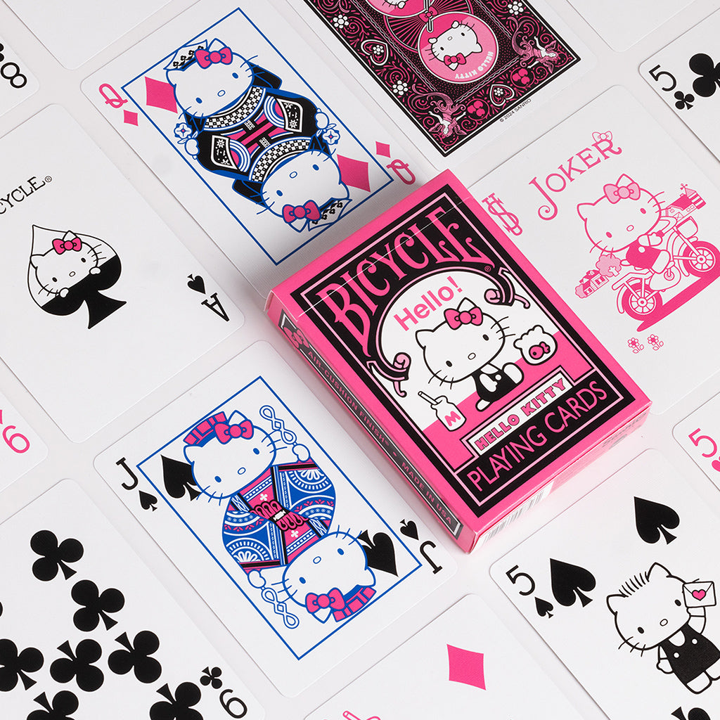 Playing Cards: Bicycle: Hello Kitty Black & Pink