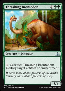 Thrashing Brontodon (RIX-U)