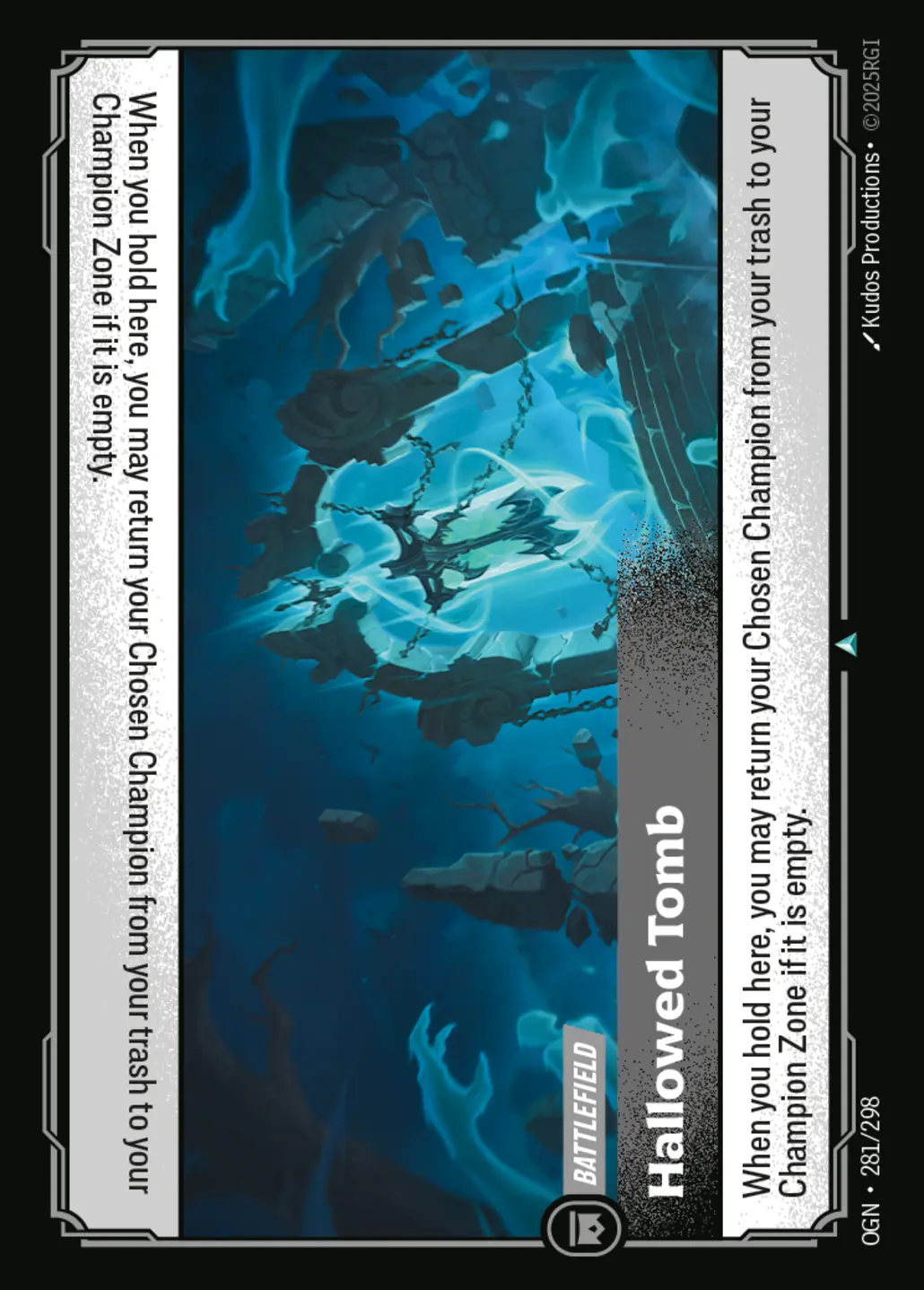Hallowed Tomb - 281/298 (OGN) Uncommon