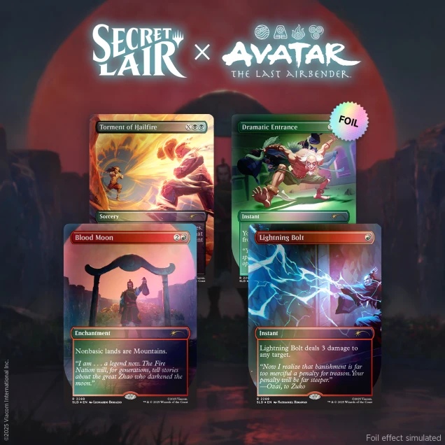 MTG: Secret Lair - Secret Lair x Avatar: The Last Airbender | Everything Changed Foil Edition