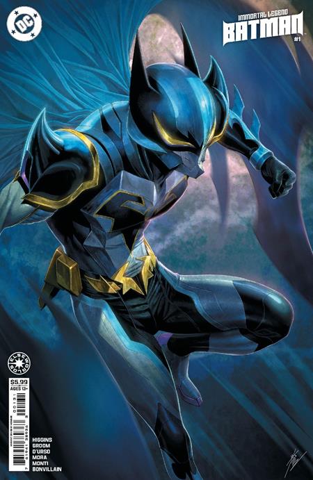 IMMORTAL LEGEND BATMAN #1 (OF 6) CVR B HOMARE CARD STOCK VAR