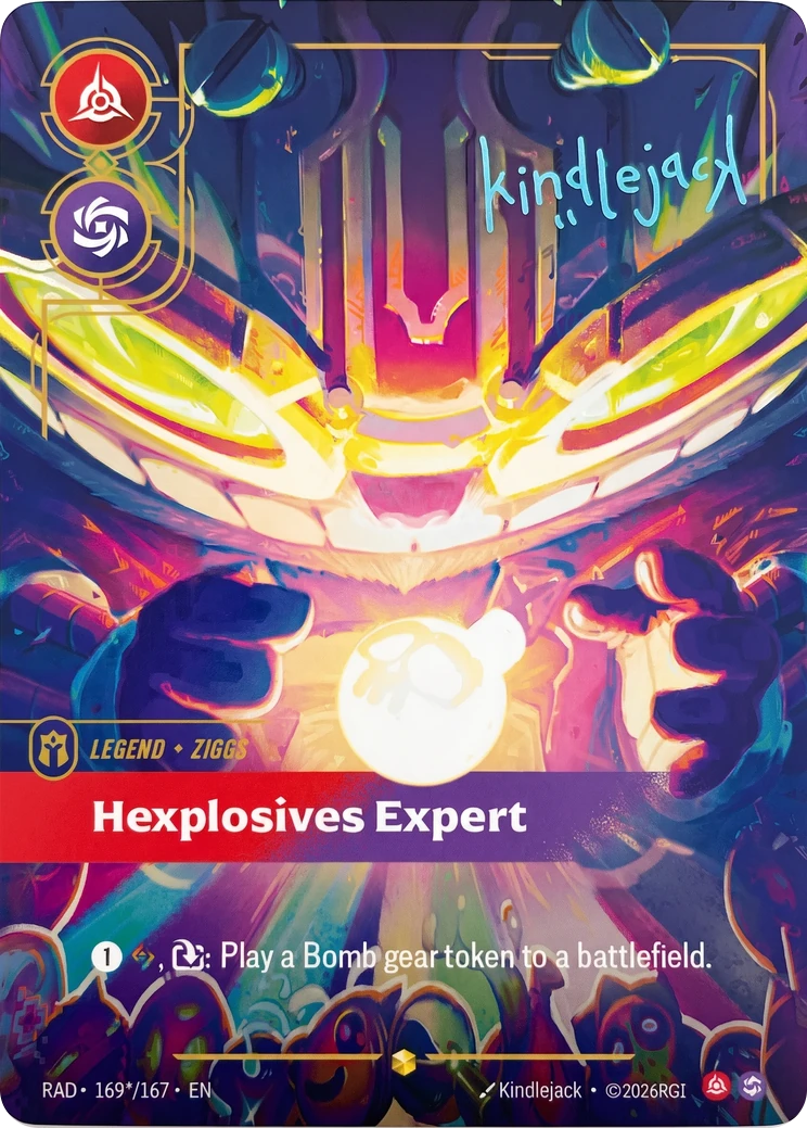 Ziggs, Hexplosives Expert (Signature) - 169*/167 (RAD) Showcase