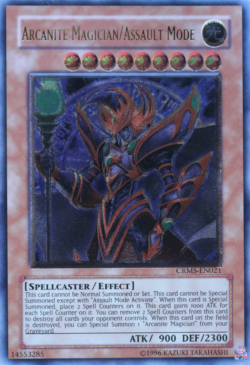 Arcanite Magician/Assault Mode (CRMS-EN021) Ultimate Rare - Near Mint Unlimited