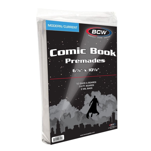 BCW: Comic Book Premades - Current Size (50)