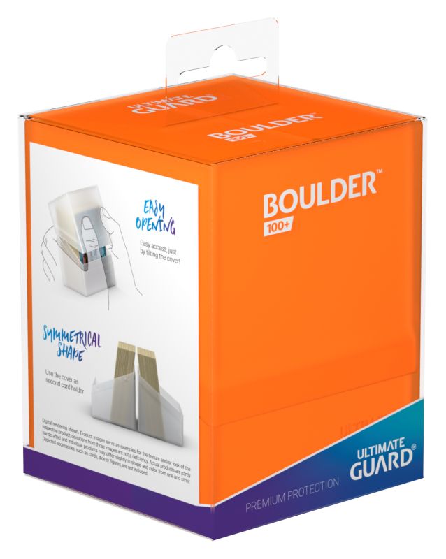 Ultimate Guard: Boulder Deck Case 100+ - Poppy Topaz