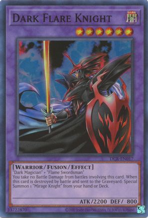Dark Flare Knight (DCR-017) Super Rare
