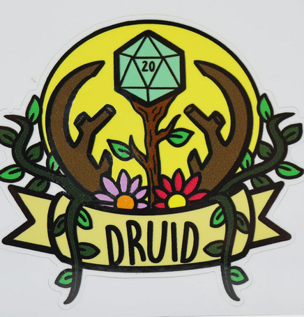 Banner Class Sticker: Druid