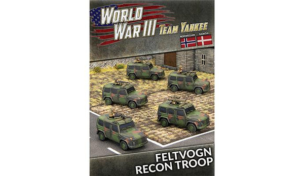 Flames of War: Team Yankee WW3: Norwegian (TNOBX03) - Feltvogn Recon Troop (x5)