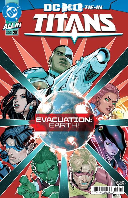TITANS #28 CVR A PETE WOODS (DC K.O.)