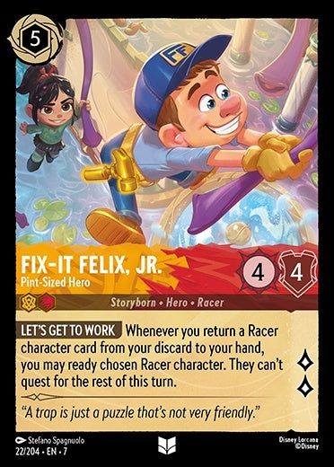 Fix-It Felix, Jr. - Pint-Sized Hero (Archazia's Island - 022/204) Uncommon