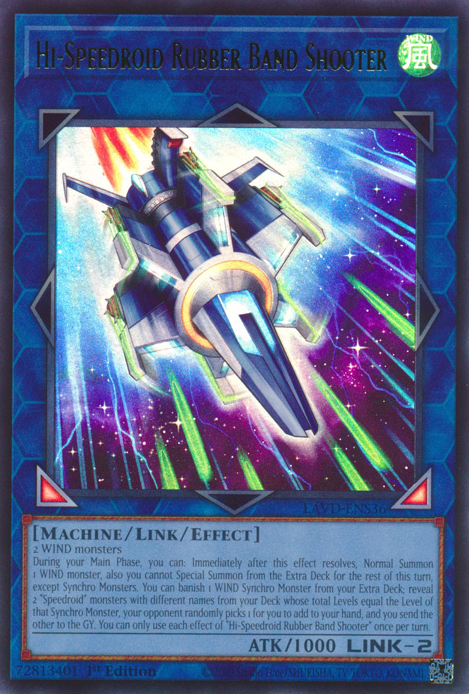 Hi-Speedroid Rubber Band Shooter (LAVD-ENS36)