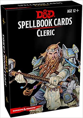 D&D 5E: Spellbook Cards - Cleric Deck