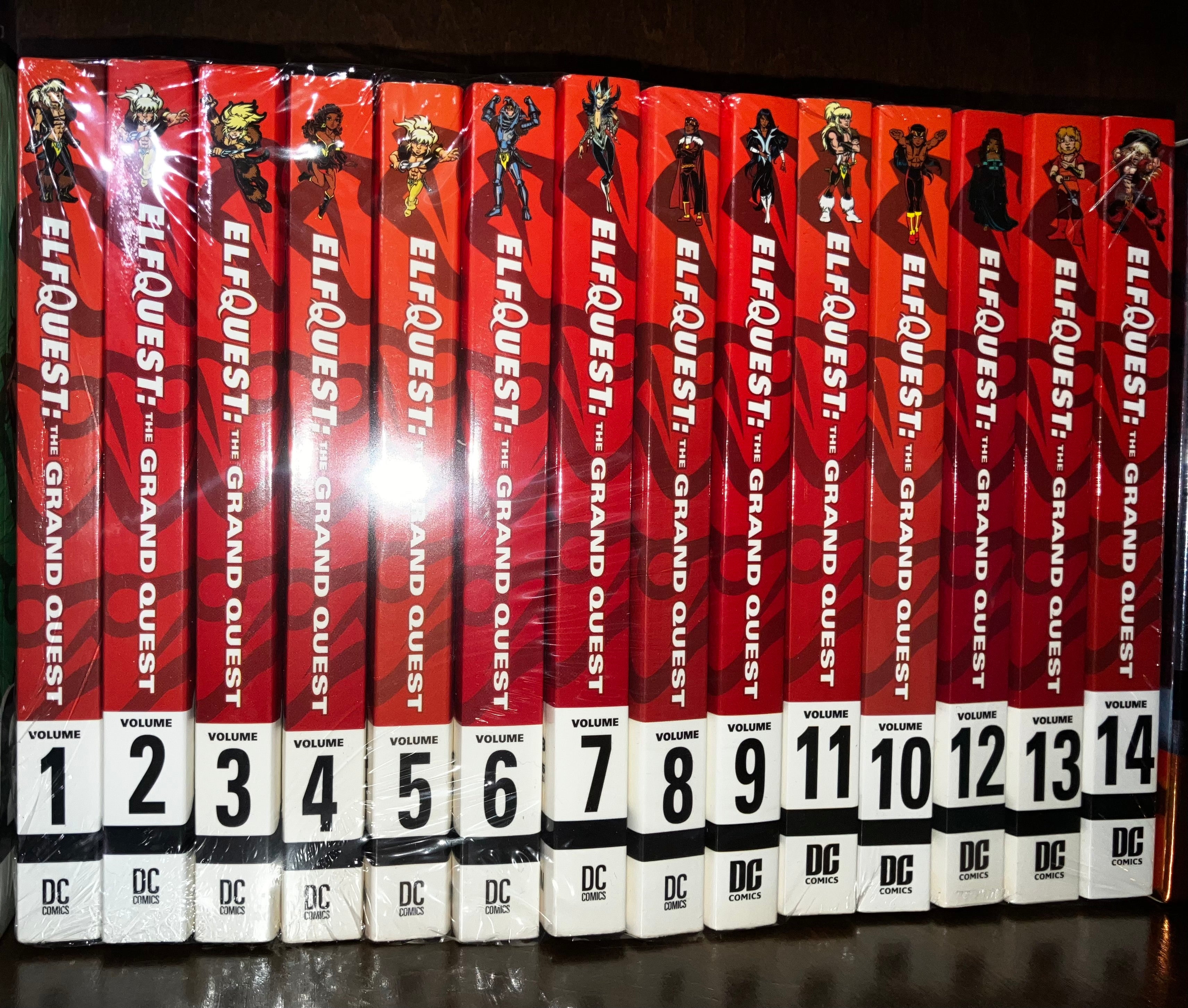 ElfQuest: Grand Quest: Manga Lot Vol. 1-14 (1st Printing) (USED)