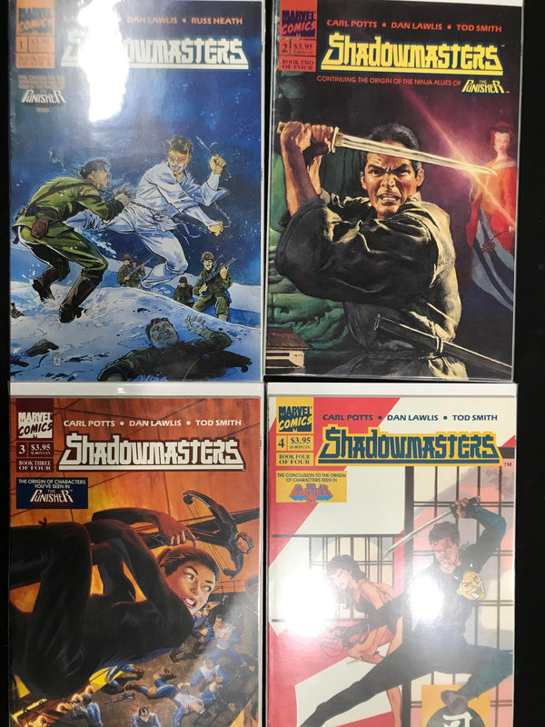 Shadowmasters #1-4 Comic Bundle (Complete Series)
