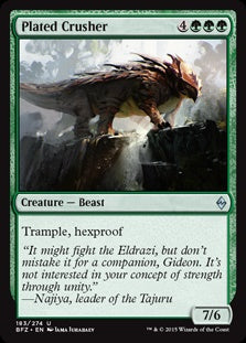 Plated Crusher (BFZ-U)