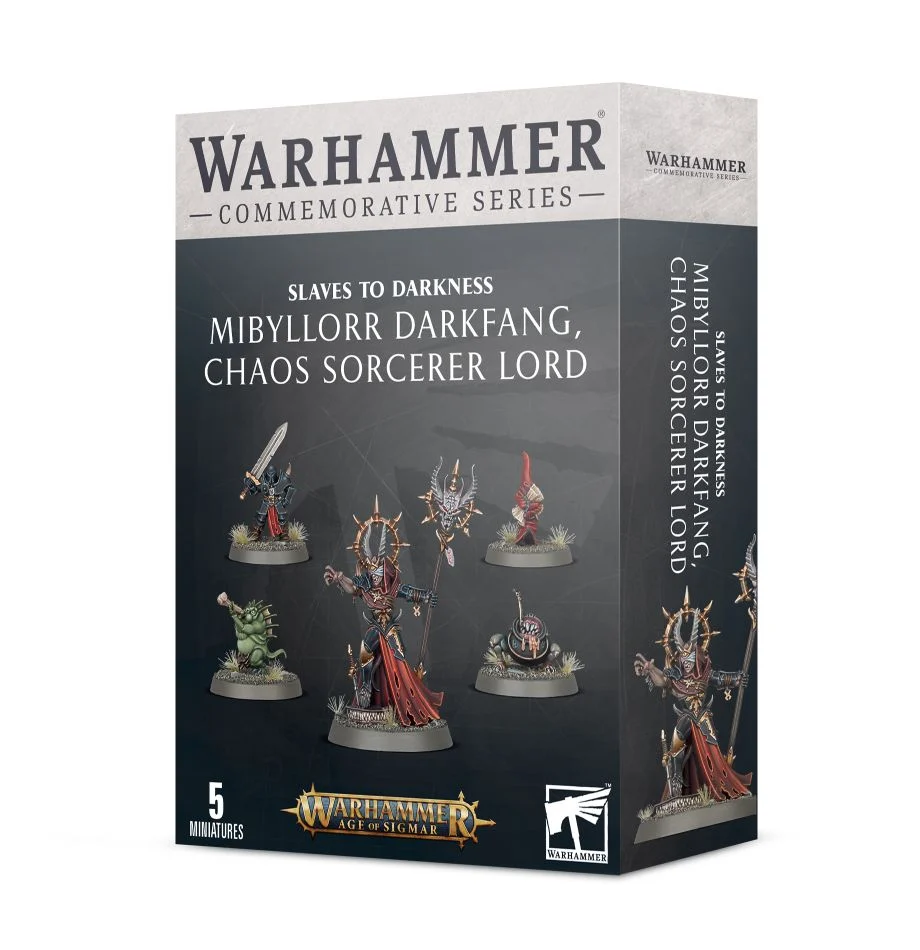 Age of Sigmar: Slaves to Darkness - Mibyllorr Darkfang, Chaos Sorcerer Lord (Commemorative Series)