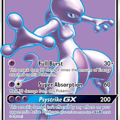 Mewtwo GX - 72/73 (SHL) Ultra Rare - Light Play Holofoil