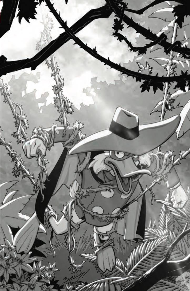 DARKWING DUCK #2 CVR L 15 COPY INCV BAGLEY LINE ART VIRGIN
