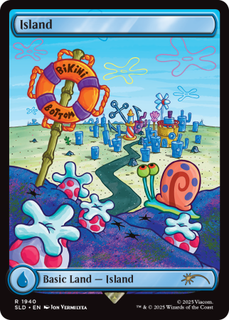 MTG: Secret Lair - Secret Lair x SpongeBob SquarePants: Lands Under the Sea