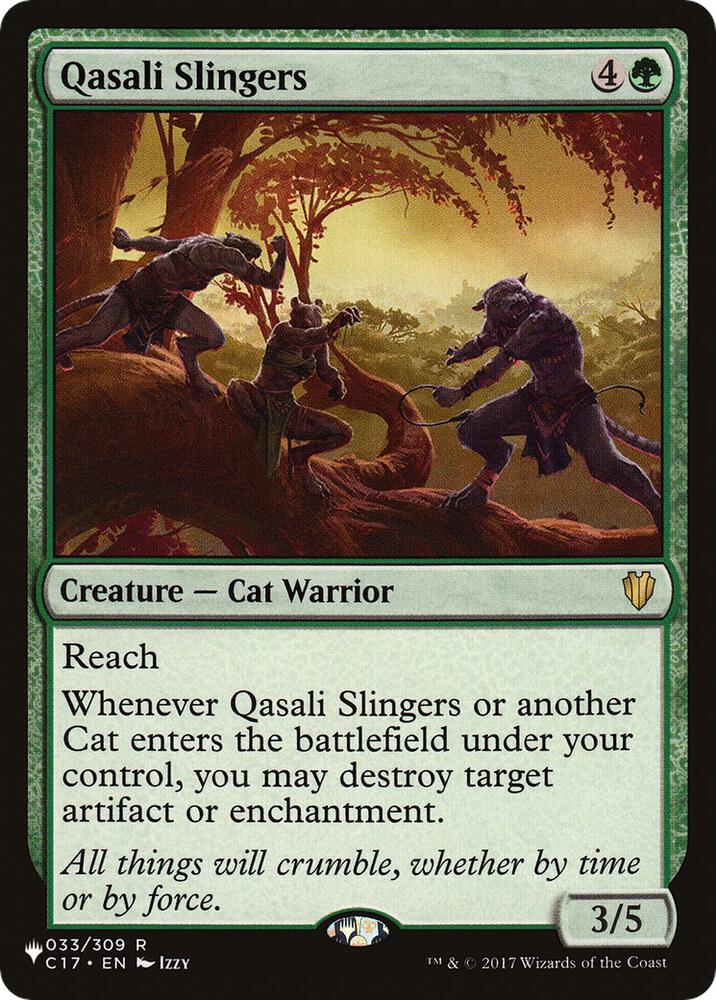 Qasali Slingers (C17-R-LIST)
