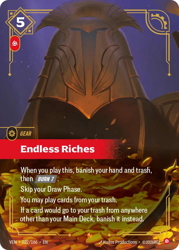 Endless Riches - 022/166 (VEN) Epic