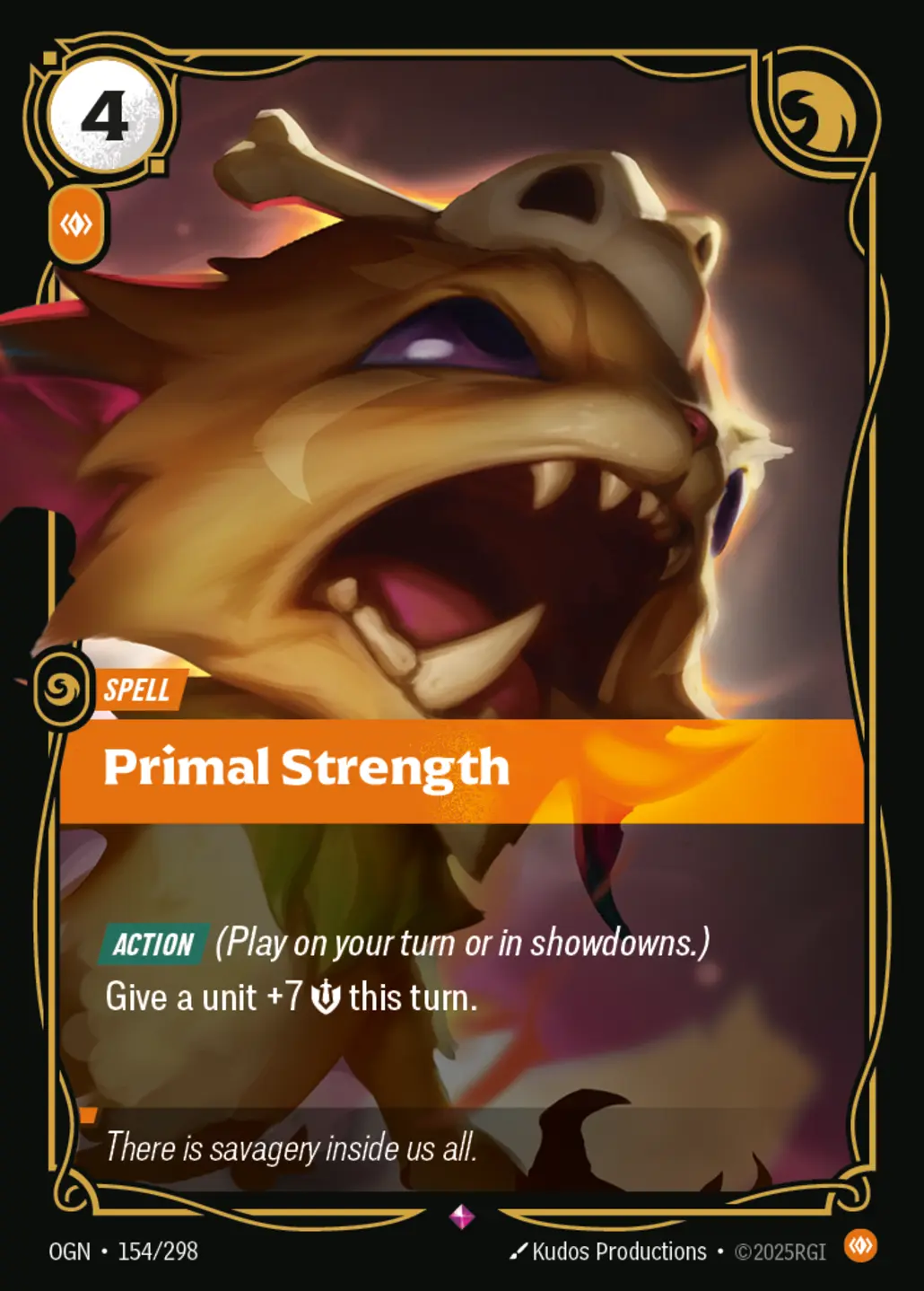 Primal Strength - 154/298 (OGN) Rare