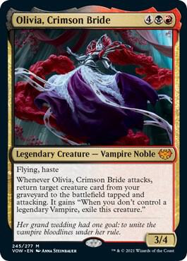 Olivia, Crimson Bride (VOW-M-FOIL)