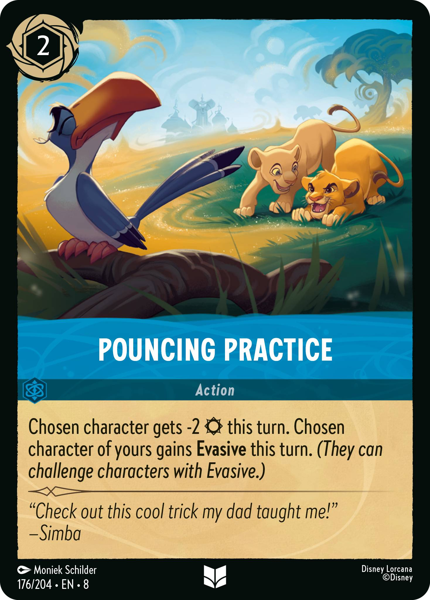 Pouncing Practice (Reign of Jafar - 176/204 ) Uncommon