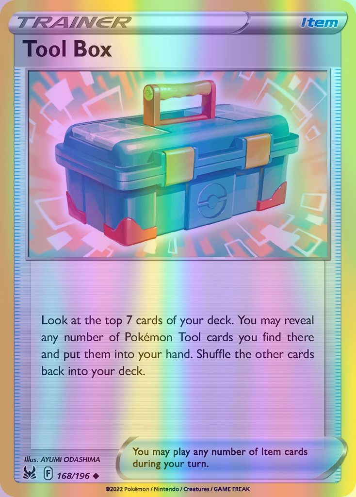 Tool Box - 168/196 (SWSH11) Uncommon - Near Mint Reverse Holofoil