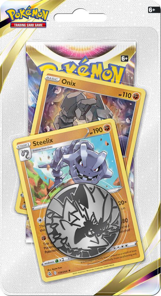 Pokemon TCG: SWSH10: Astral Radiance Premium Checklane Blister [Steeli Pokemon TCG: SWSH10: Astral Radiance Premium Checklane Blister [Steeli