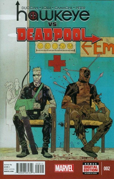 Hawkeye Vs Deadpool (2014 Series) Comic Bundle (#2-4)