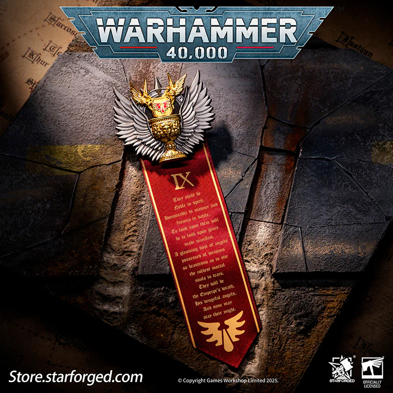 Starforged: Warhammer 40K - Seal & Badge - Blood Angels: Blood Blessing