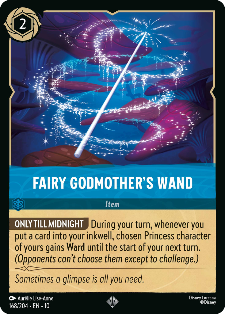 Fairy Godmother - Magical Benefactor (192/204 - Whispers in the Well) Super Rare