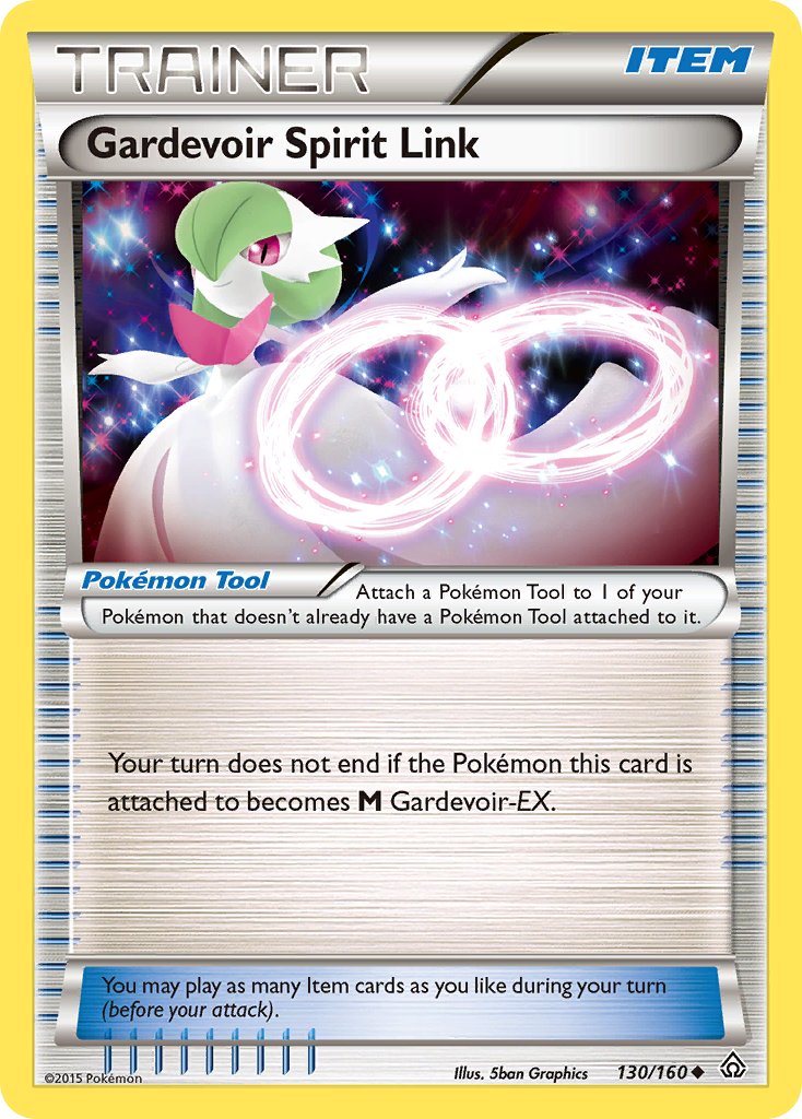 Gardevoir Spirit Link - 130/160 (PRC) Uncommon - Near Mint