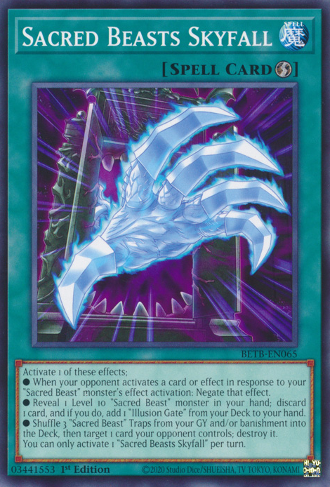 Sacred Beasts Skyfall (BETB-EN065)