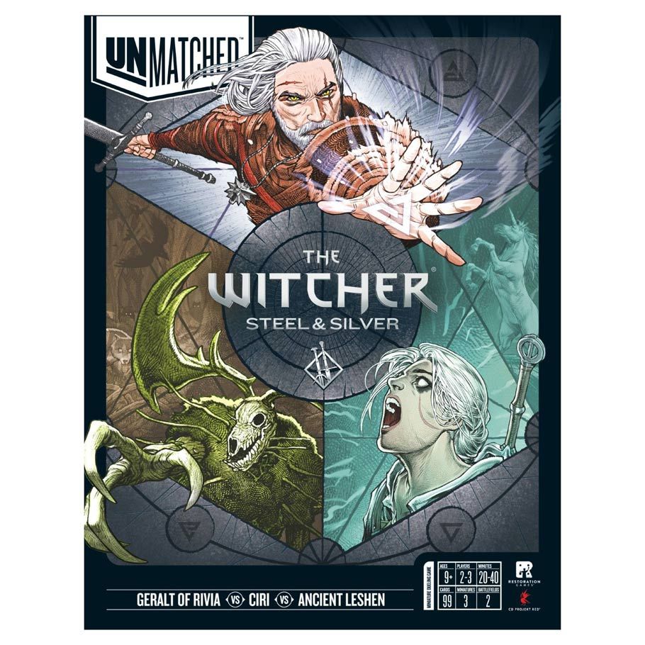 Unmatched: Witcher - Steel & Silver