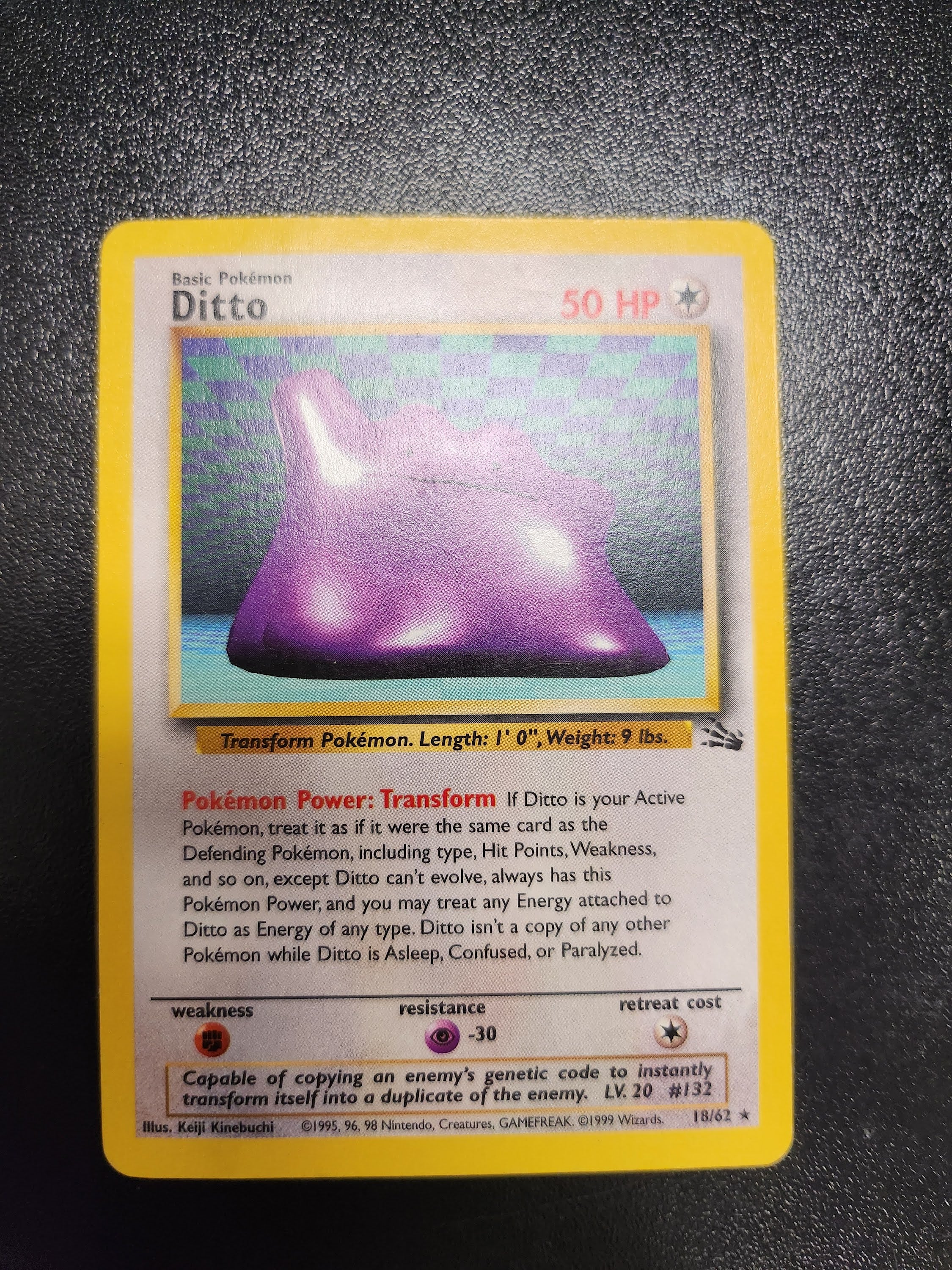 Ditto - 18/62 (FO) Rare - Heavy Play Unlimited